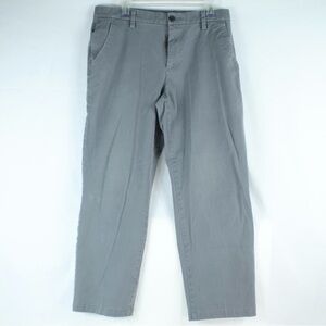 Dockers Gray Classic Fit Chino Pants Mens Size 33x30